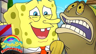 If SpongeBob Was a Fairytale Cartoon ✨🍫  SpongeBob Reimagined [upl. by Gerick664]