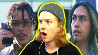 ITS FINALLY HERE Lil Skies  Red Roses ft Landon Cube Shot by ColeBennett REACTION [upl. by Adehsor]