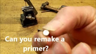 What if you cant buy primers for handloading DIY ammo option [upl. by Denman]