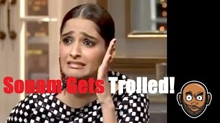 Sonam Kapoor Epic Troll By Rajeev Masand [upl. by Huskamp]