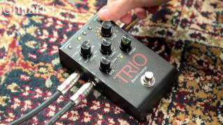 Digitech Trio Band Creator effects pedal review demo [upl. by Delorenzo]