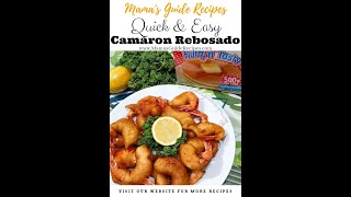 Quick and Easy Camaron Rebosado  Recipe link in description [upl. by Meerek]