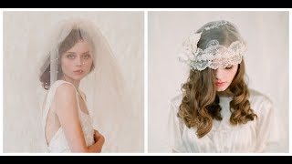 STUNNING WEDDING VEIL and HEADPIECE IDEAS [upl. by Fira]