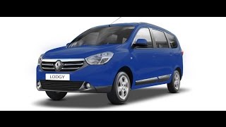 Renault Lodgy 8 Seater Specifications Exterior amp Interior Review  Hybiztv [upl. by Aibara89]