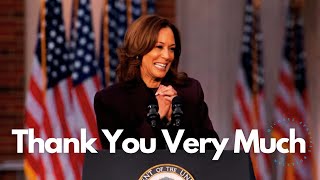 Kamala Harris FULL Speech after Election Thanking Her Supporters [upl. by Darrick511]