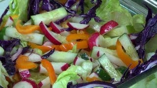 Ensalada de Vegetales  Como hacer una ensalada de vegetales deliciosa PekisKitchen [upl. by Arly393]