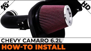 Chevy Camaro 62L 633074 Air Intake Installation [upl. by Menard]