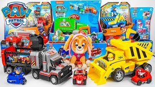 Paw Patrol Unboxing Collection Review  Marshallmighty movie bulldozer  Hero pup  Marshall ASMR [upl. by Lussi499]