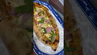 How to make Crispy juicy PIDE with ham artichokes and truffle flavor 😋 In Home Simple Recipe [upl. by Ardnuas441]