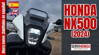 Honda NX500 2024  Test Ride Review Soundcheck  VLOG 394 [upl. by Aletse675]