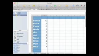 Numbers Sorting Data [upl. by Anelat]