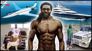 Emmanuel Adebayor Lifestyle 2023  Net Worth Fortune Car Collection Mansion [upl. by Nnylacissej]