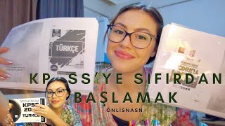 KPSS ÖNLİSANS ⚜️ sıfırdan başlamak ⚜️ kaynak önerileri 📙 kpss [upl. by Neirrad]