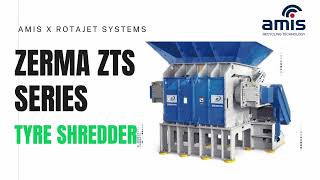 ZERMA ZTS Shredder machinery plasticsindustry recycle [upl. by Landsman20]