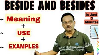 Beside And Besides  Use Of Beside amp BesidesWith Examples Improve Your Speaking And Writing Skills [upl. by Hurlow]