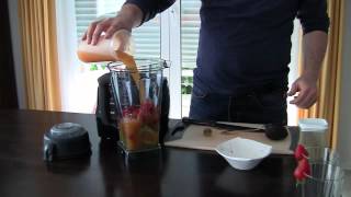 Vitamix Rezept OrangenErdbeerAvocado Traum [upl. by Dine507]