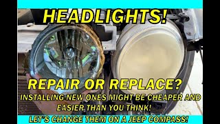 HOW TO REPLACE HEADLIGHT ASSEMBLIES [upl. by Torres704]