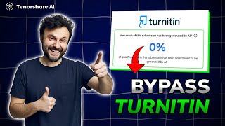 How to Bypass Turnitin AI Detection with Tenorshare AI Bypass  Best AI Humanizer AI Text Free [upl. by Auohc432]