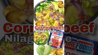 Ginisang corned beef recipe with repolyo ulam Pinoy recipe budget meal [upl. by Sherrod]