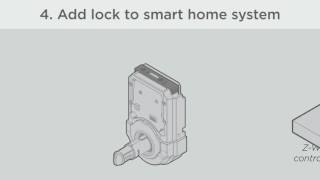 Kwikset SmartCode 912 Installation ZWave [upl. by Adahsar]