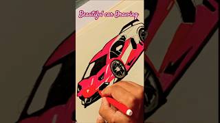 quotStunning Lamborghini Drawing  Realistic Supercar Artquot shorts trending [upl. by Annayek]