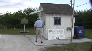 Ochopee Post Office the smallest in USA [upl. by Nedyaj]