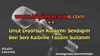 Filiz Ağar  Sultanım Karaoke Orjinal Stüdyo [upl. by Eirek]