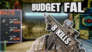 No Recoil Budget Fal Built Destroys TV Station  Arena Breakout [upl. by Nessa439]