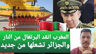 المغرب انقد البرتغال من النار والجزائر تشعلها كل يوم فيديو جديد [upl. by Nwahsaj173]