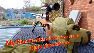 My five months with the Arken Zulus Night Vision Rifle Scope [upl. by Lyrrad]