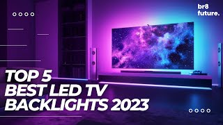 Best LED TV Backlights 2023  TV Ambiance Lighting TV LED Strip Lights RGBIC [upl. by Colleen]