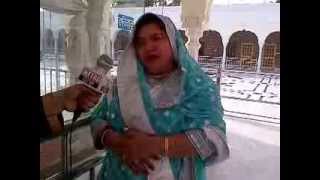 Dolly Bindra at Nankana Sahib Gurudwara Lahore Pakistan1 [upl. by Lavinia]