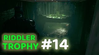 BATMAN ARKHAM KNIGHT  Riddler Trophy 14  Miagani Island [upl. by Asoramla791]