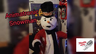 How To Build A Animatronic Singing Moving Snowman  Santa [upl. by Ahsilahs]