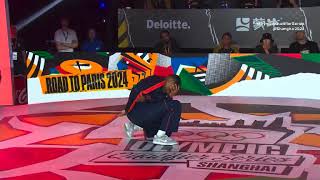 Hiro10 vs Lee  Bboy Semifinal  Olympic Qualifier Series 2024  Breaking ‎Shanghai [upl. by Juanita]