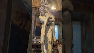 Aeneas Anchises and Ascanius by Gian Lorenzo Bernini  Rome Italy  ECTV [upl. by Nereil339]