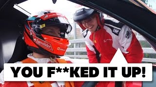 Breaking A Car With Kimi Räikkönen [upl. by Noirda]