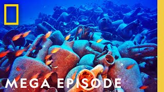 Drain The Oceans MEGA EPISODE Explore Europe’s Hidden Wonders  National Geographic [upl. by Enilarac]