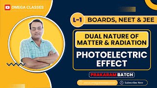 PHOTOELECTRIC EFFECT  DUAL NATURE OF MATTER amp RADIATION  CLASS 12  CBSE NEET amp JEE [upl. by Torrin]