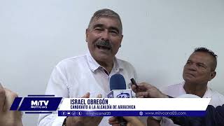 Israel Obregón oficializa su candidatura a la Alcaldía de Aguachica [upl. by Yeliak]