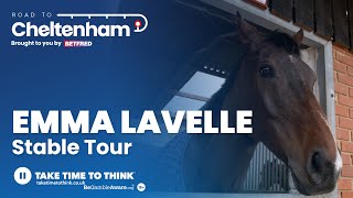 Emma Lavelle Stable Tour  Paisley Park latest Cheltenham 2024 [upl. by Kenweigh]