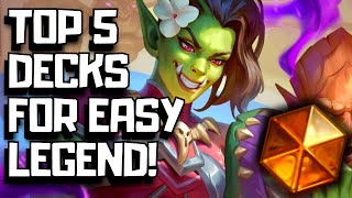 The Real Best Decks For Legend After The Patch [upl. by Sami353]