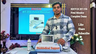 Fetal Monitor CTG Monitor Full Demo [upl. by Gorski]