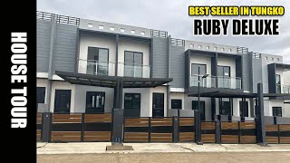 AFFORDABLE HOUSE IN BULACAN I Grand Olive Homes Ruby Deluxe Model near SM SAN JOSE DEL MONTE [upl. by Galven]