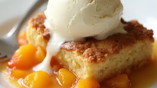 Easy Peach Cobbler with Cake Mix [upl. by Adnorahs]