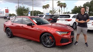 Is the 2023 Acura TLX Type S a BETTER sport sedan than a BMW M340i [upl. by Atnima]