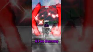 KJ vs The Weakest Dummy The Strongest Battlegrounds [upl. by Htrap]