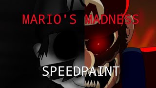 MARIOS MADNESS SPEEDPAINT 2 [upl. by Lauritz70]