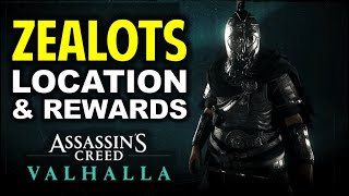 AC Valhalla All Zealots Locations and Rewards Order of the Ancients Guide [upl. by Htyderem]