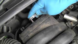 Replacing the PCV System on a BMW V8 Engine Part 1 of 2 [upl. by Asatan]